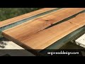 Epoxy coffee table - fast build step by step - cherry wood & green epoxy Epoxy coffee table - fast build step by step - cherry wood & green epoxy