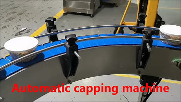 Automatic Capping Machine,Plastic cover,dust-proof cap capper equipment ,Sprinkle Food Lid Closing