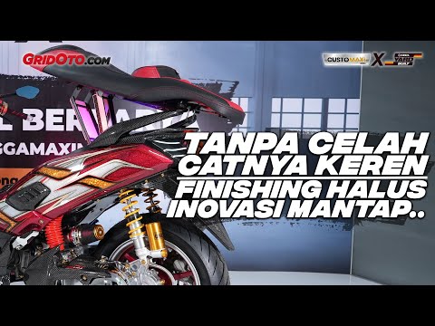 Juara Customaxi X Yard Built 2023 Kategori Yamaha NMAX Daily Use dan Master Class