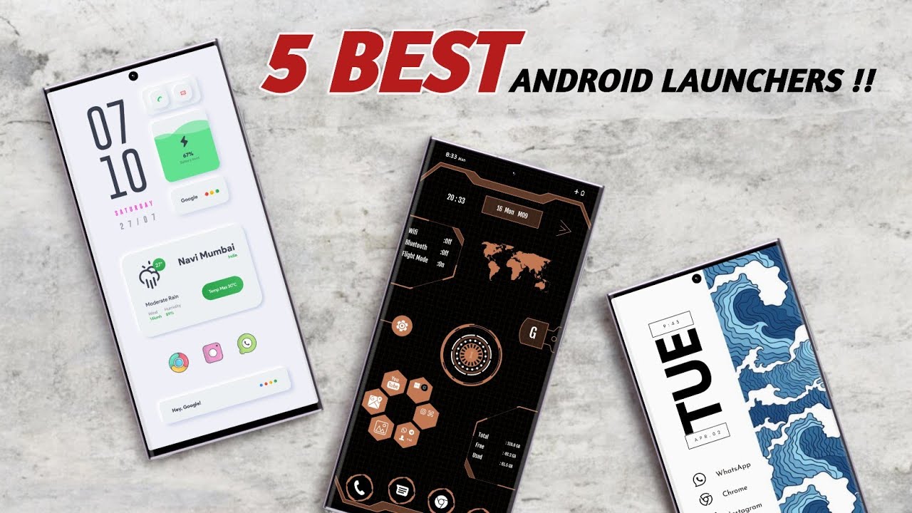 5 INCREDIBLE Android Launchers You Should Start Using Right Now - 2024 ...