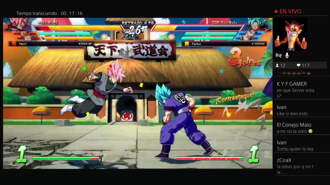 sony interactive entertainment europe limited NOCHE ÍNTIMA CON SUBS! IGUALADAS Y LÁGRIMAS EN DRAGON BALL FIGHTER Z CON GOKU SSB