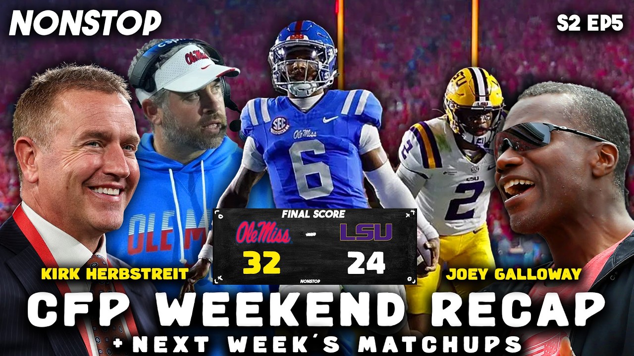 Ole Miss STUNS LSU, Week 3 REACTIONS & Looking Ahead to Week 4 | NONSTOP EP. 23