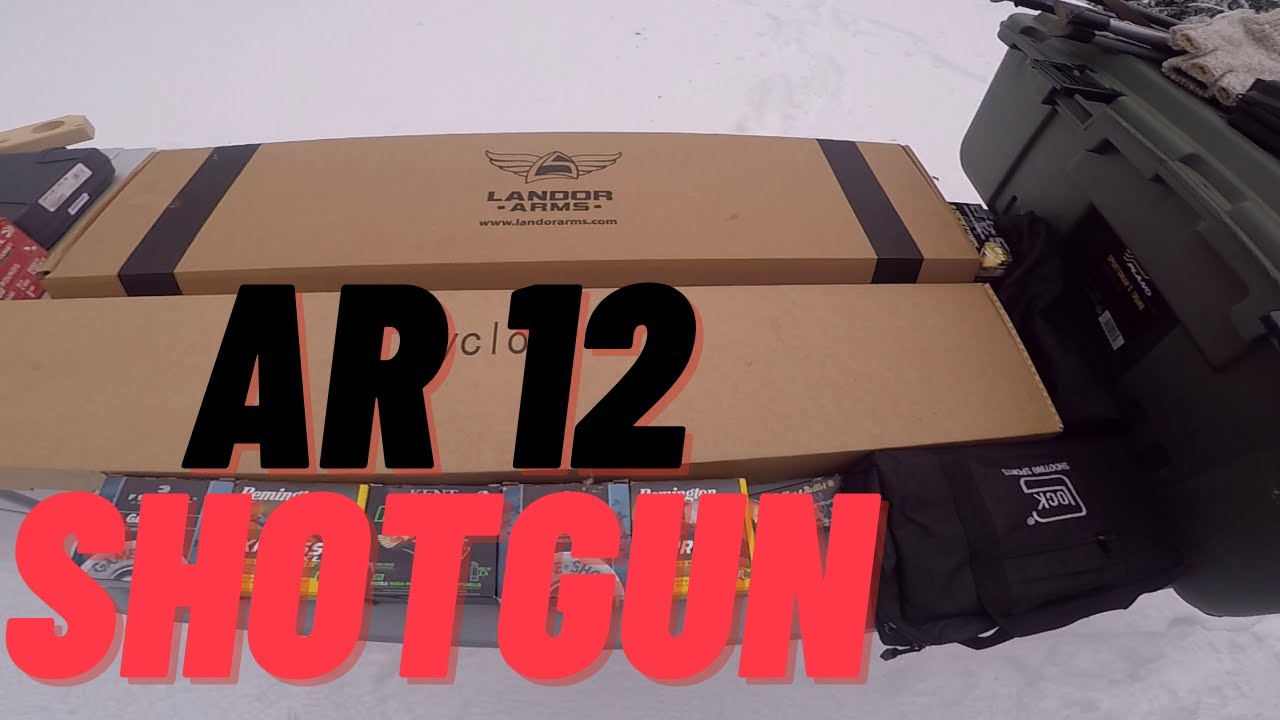 Landor Arms AR12 Shotgun Unboxing and shooting 8 Birdshot YouTube