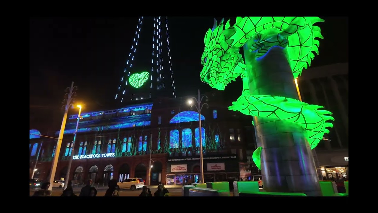 Tower Headland Lightpool, Blackpool, Lancashire 🇬🇧
