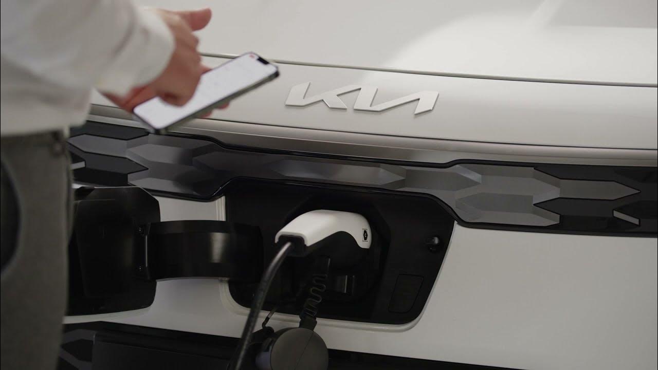 How to Start or Stop the Charging process remotely with the Kia Connect