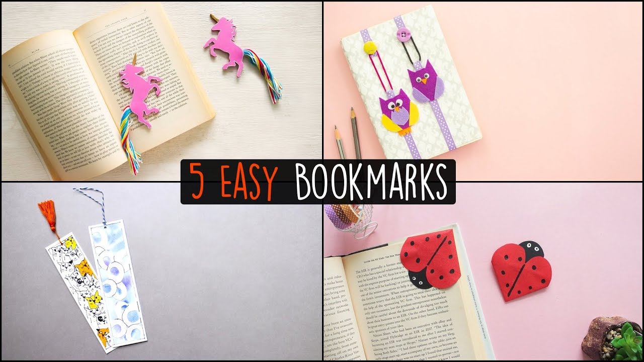 9 DIY Bookmarks for Kids: Never Lose Your Place Again!