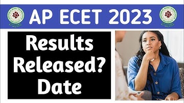 Ap Ecet 2023 results dates released?