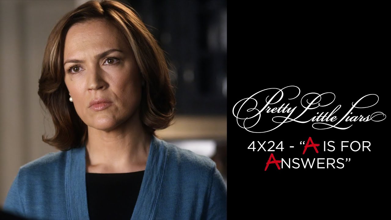 Pretty Little Liars - Veronica Finds Out Alison's Alive/Melissa Returns  - "A Is For Answers" (4x24)