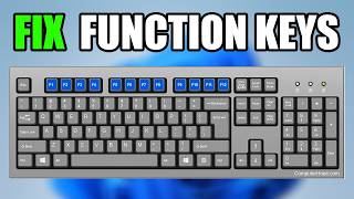 How To Fix Function Keys (F1–F12) Not Working on Windows 11