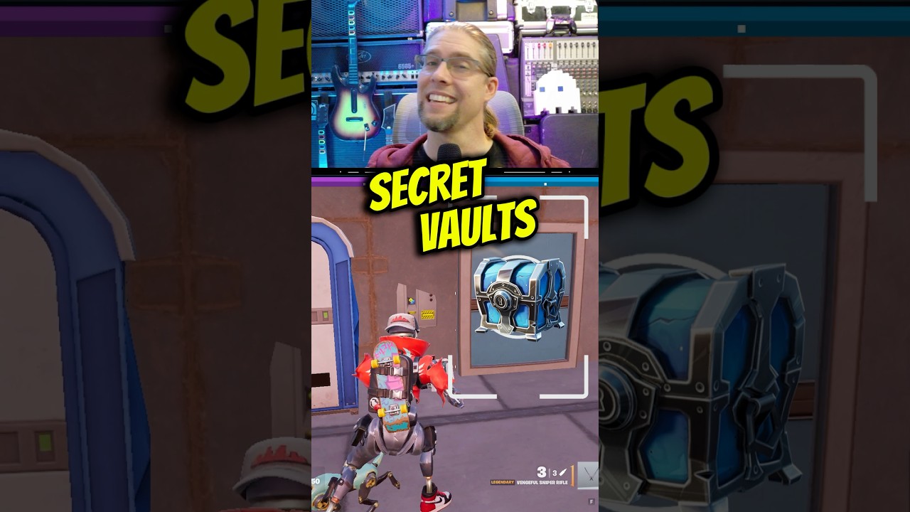*СЕКРЕТНЫЕ* ХРАНИЛИЩА в Fortnite 😳 (Глава 7, Сезон 1) 