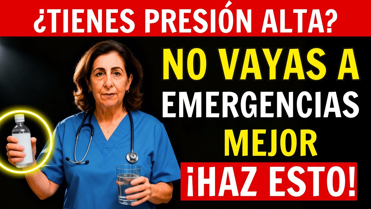 ¡ALERTA! Si tu Presión Arterial Marca 180, ❌ NO HAGAS ESTO (Riesgo de Derrame Cerebral)