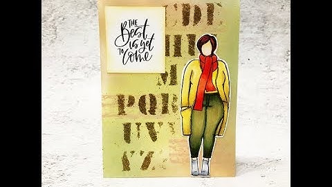 ScrappyScrappy - Embossing with stencil