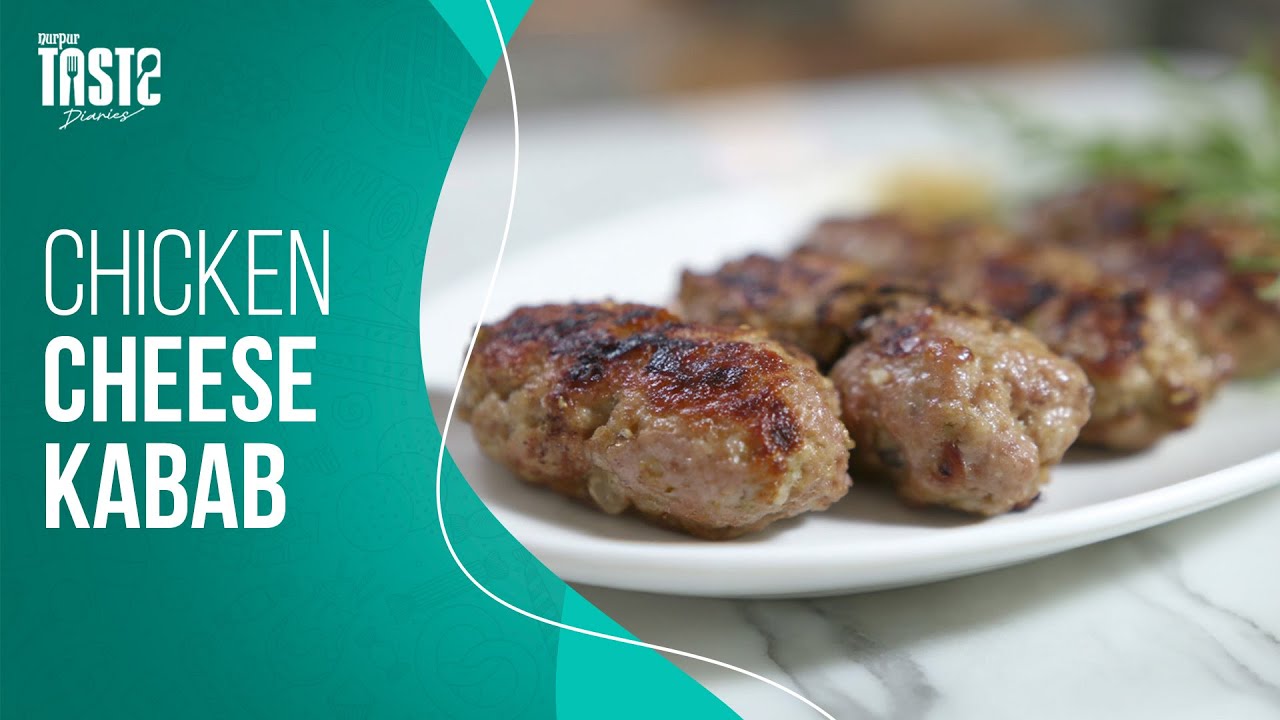 Chicken Cheese Kabab | Easy 5 Mins Recipe | Nurpur
