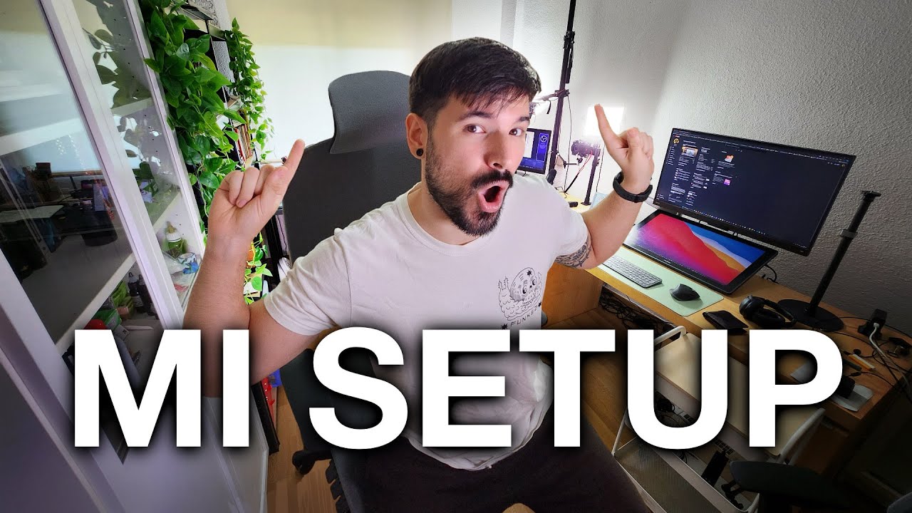 MI SETUP DE ILUSTRACIÓN Y YOUTUBE 2024 - YouTube