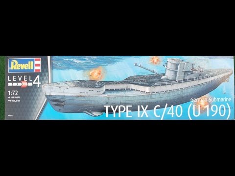Lets Start Building Revell German Submarine Type Ix C 40 U 190 Part 1 Youtube
