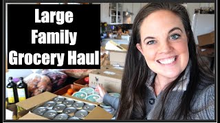 Spent $2,339 in groceries! LARGE FAMILY HAUL for the MONTH