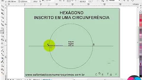 Como desenhar um hexágono perfeito?