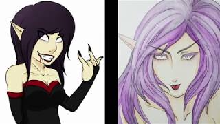 OC DRAW CHALLENGE: Vampire ETAK