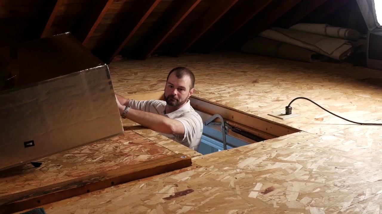 ThermaDome "VersaDome" Attic Stair Cover YouTube