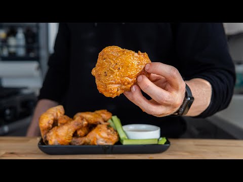 Crispy Oven Roasted Buffalo Chicken