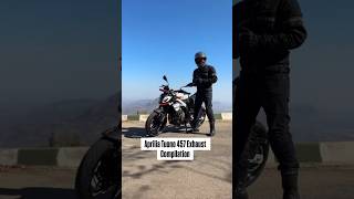 Aprilia Tuono 457 Exhaust Note