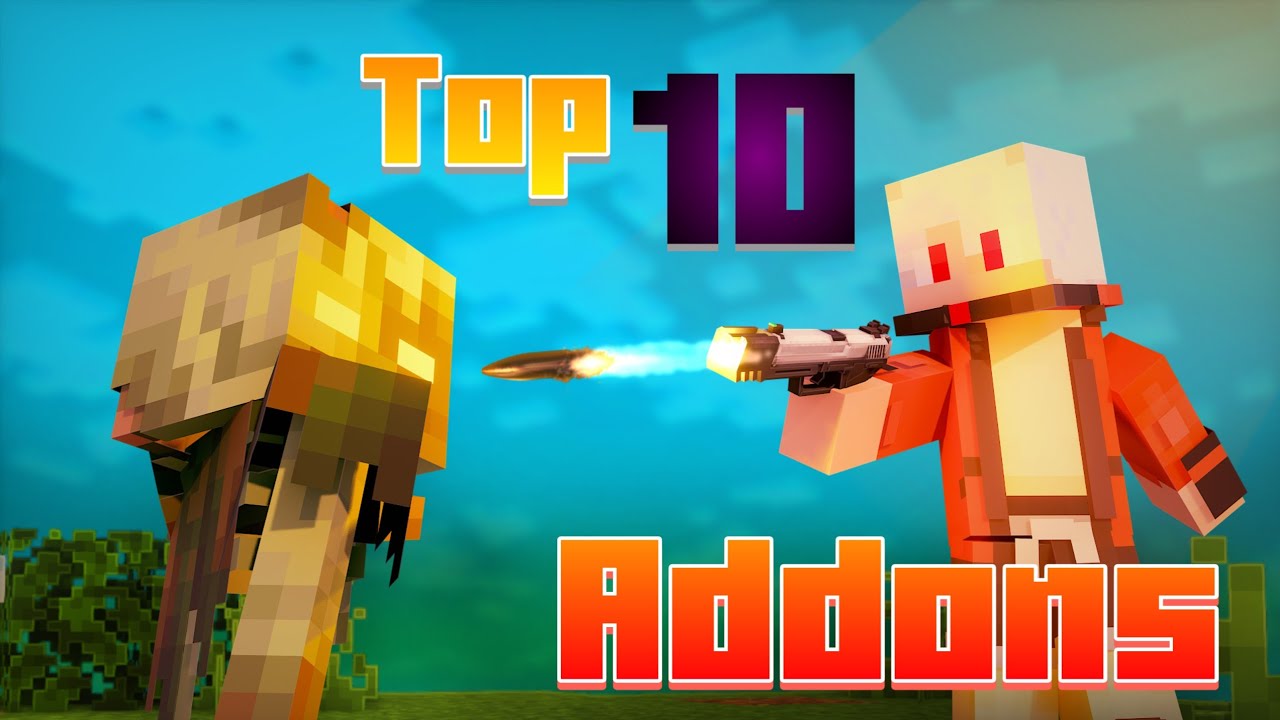top 10 best addons for minecraft bedrock 1.21 - YouTube