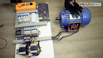 Arranque estrella - triángulo con INVERSIÓN de giro con el PLC LOGO!