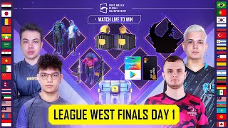 [EN] PMGC 2021 League West | Finals Day 1 | PUBG MOBILE Global Championship