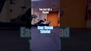 Thread tutorial for beginners how to breakdance #breakdance #bboy #footwork #dance #tutorial #bgirl