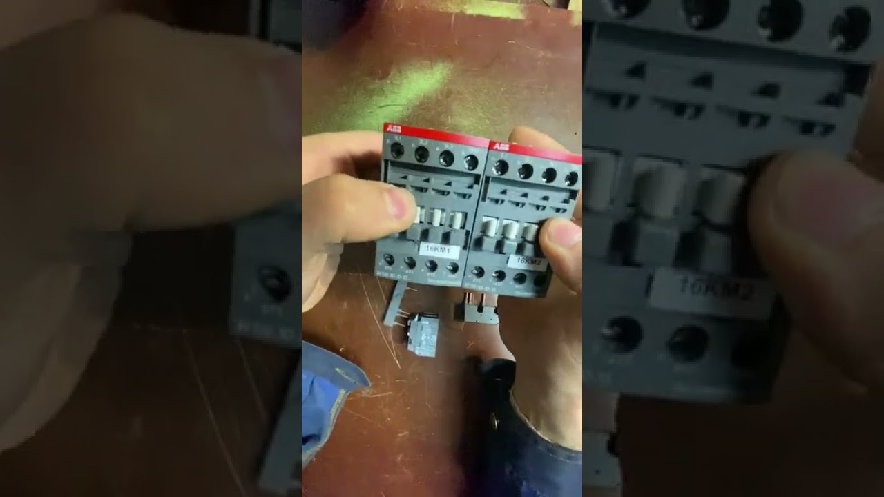 Assemble ABB contactor