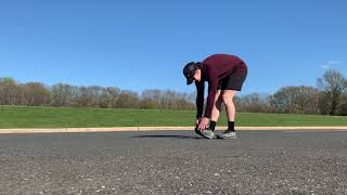 Dynamic Warm-up: Walking Alternating Toe Touch