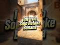Inferno Solo Retake Banana #cs2 #cs2tips #gaming #gamingtips #esport #fps #fyp #shorts