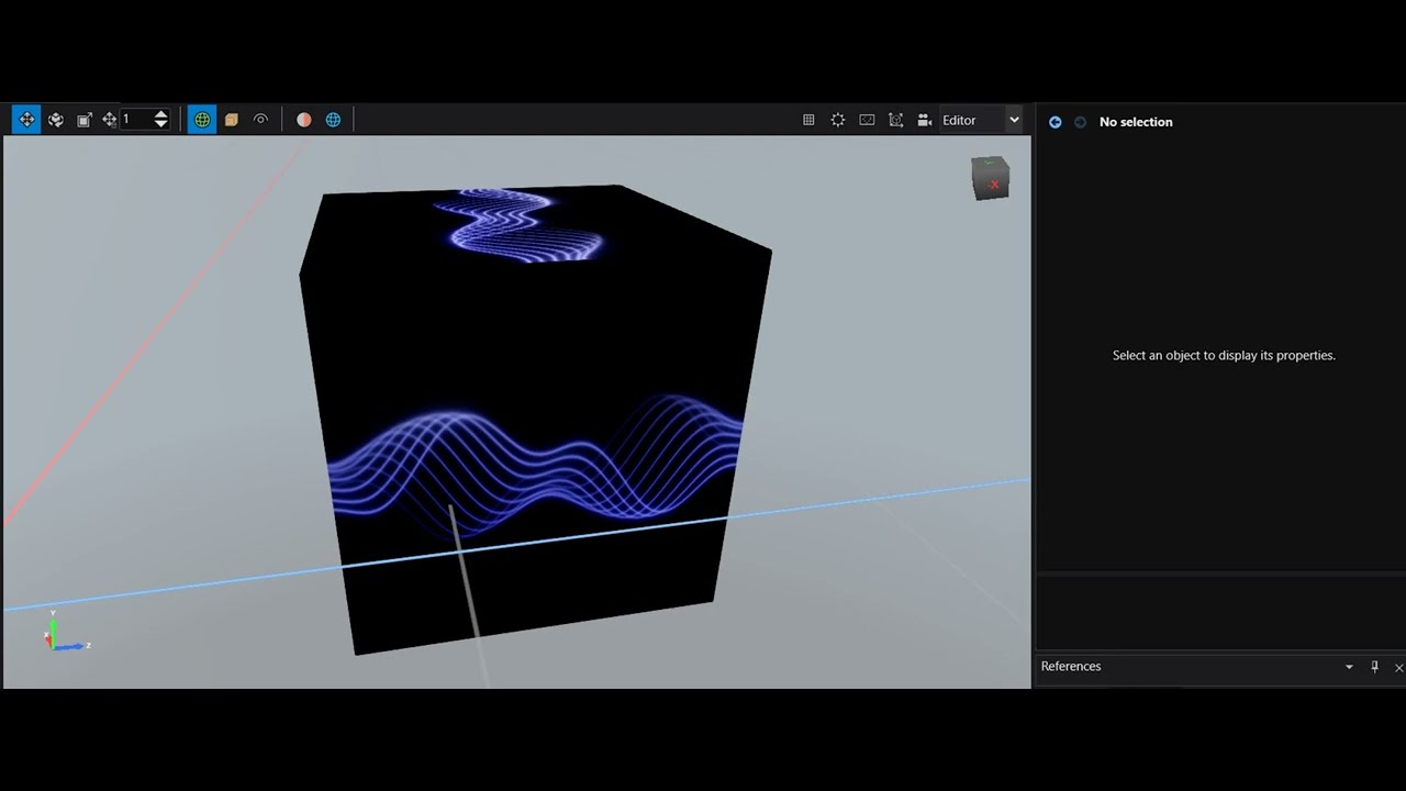 Example shader in #Stride3d game engine - YouTube