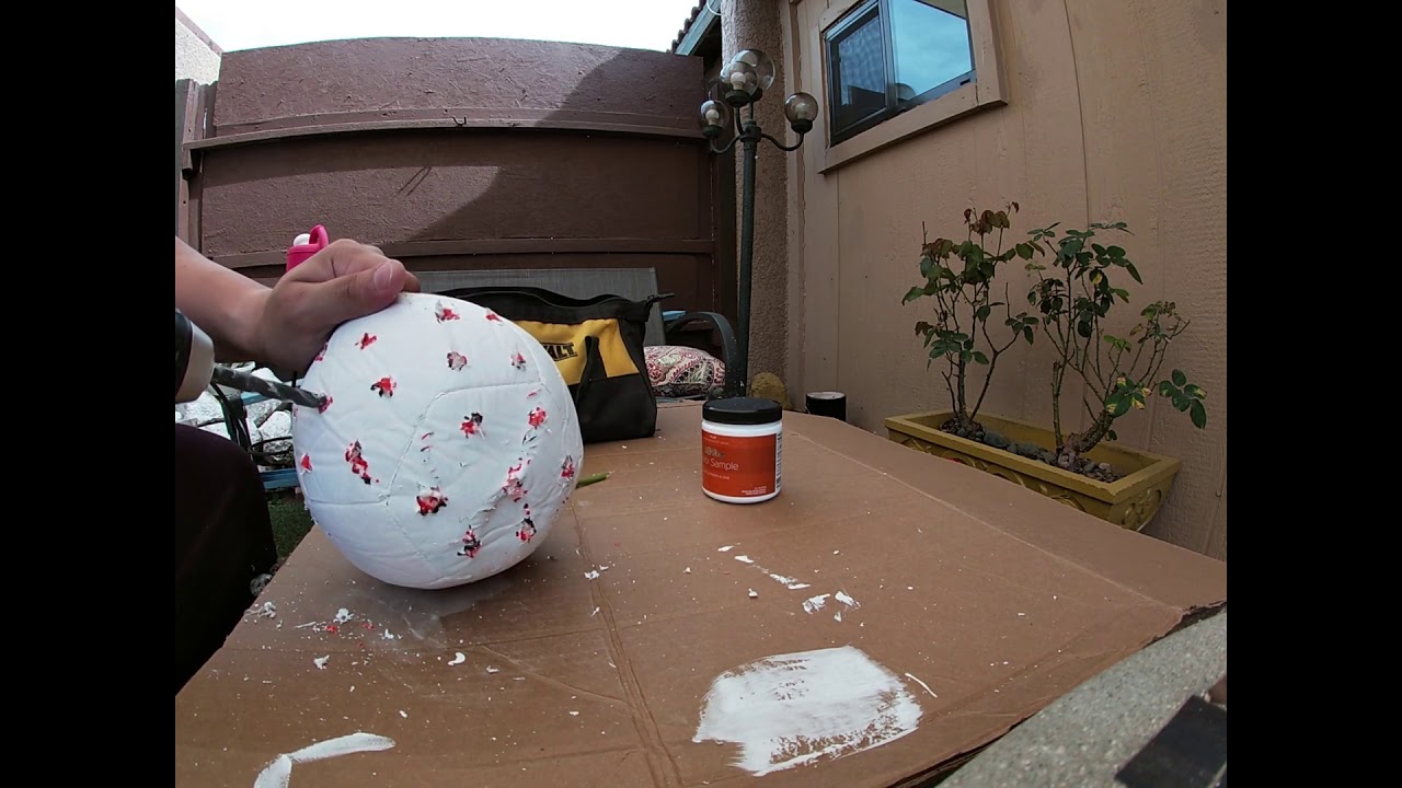 A Soccer Ball Made Of Flowers! YouTube