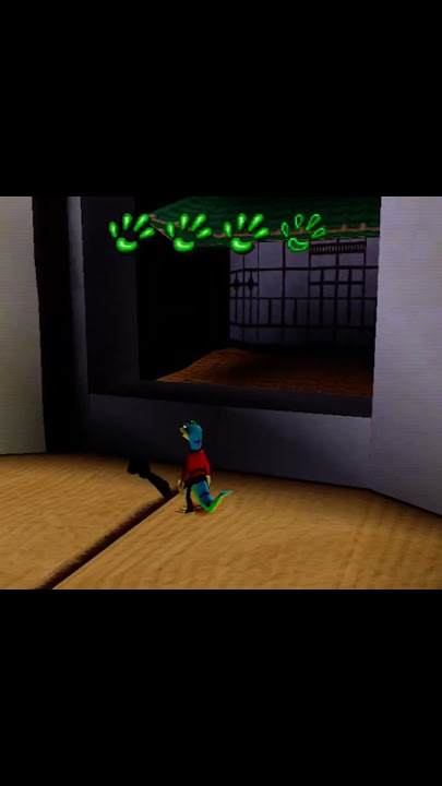 He Fell Through The Floor #gextrilogy #gexenterthegecko  #retrogaming #gaming #playstation #shorts