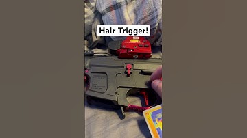 Hair Trigger with Polarstar F2(airsoft) #airsoft #speedsoft #speedqb #airsoftguns