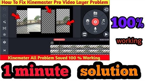 kinemaster layer problem solve || How To solve kinemaster video layer problem #kinemasterediting