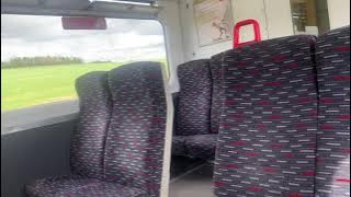 Class 317 (317511/317506) ride from Bishop Stortford to Audley End with some Thrash