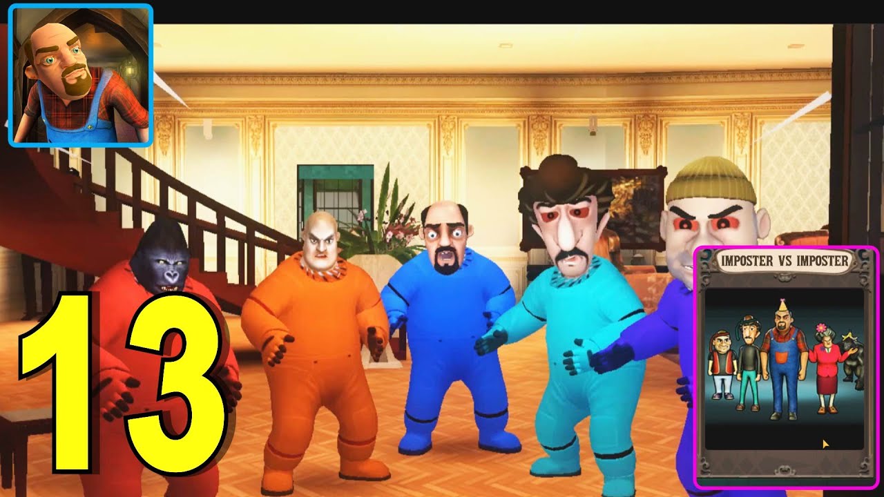 Scary Stranger 3D - Imposter Vs Imposter  New update Easter Special Chapter