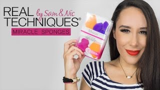 How to Apply Base Makeup - Miracle Sponges Real Techniques | BeautyTestBox
