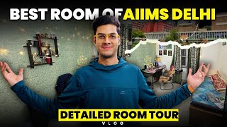 BEST Room of AIIMS Delhi❤️ | Detailed Hostel Room Tour🔥 #aiims #aiimsdelhi #roomtour #neet #mbbs