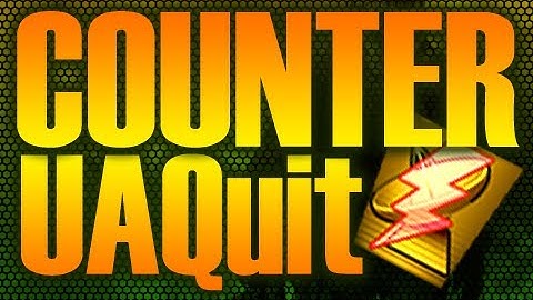 Counter UAQuit (Party rage quits after Counter UAV) MODERN WARFARE 3