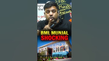 BML Munjal SHOCKING Facts REVEALED 🤯 #harshsir #bmlmunjal #college #shorts