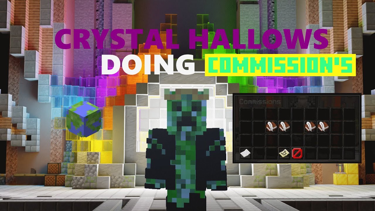 Crystal Hallows Commision's | HYPIXEL SKYBLOCK