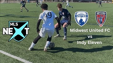 MLS Next U14 game highlights | Midwest United FC vs Indy Eleven | Spring Season 2025