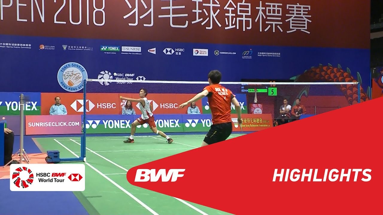 ⁣YONEX-SUNRISE HONG KONG OPEN 2018 | Badminton MS - SF - Highlights | BWF 2018