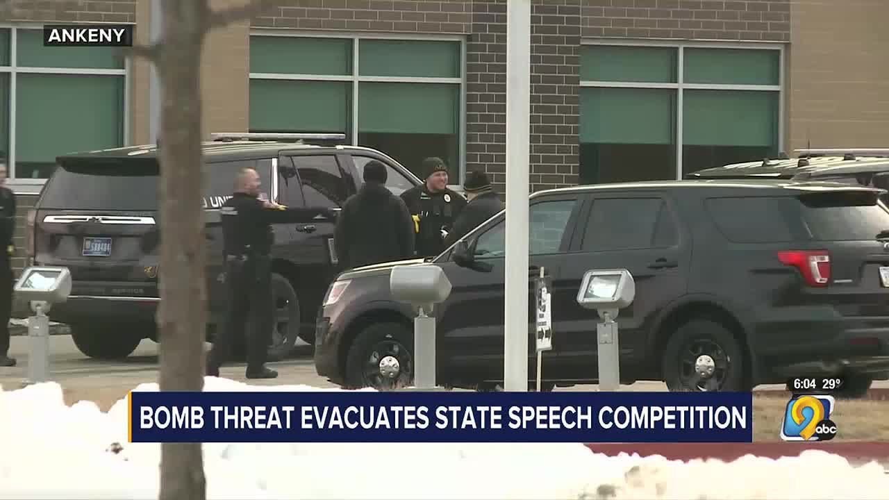 Ankeny bomb threat caused an evacuation during a high school state ...