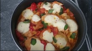 En LEZZETLİ ve KOLAY Tavuk göğsü (chicken)  Tarifi / Caprese CHICKEN Recipe