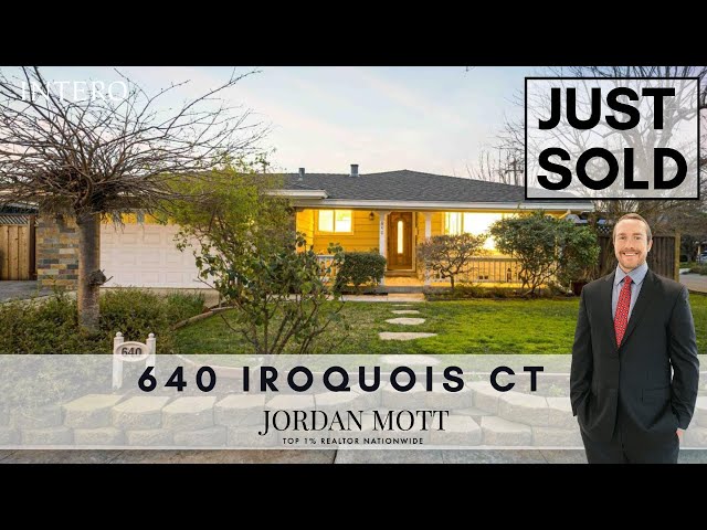 Just Sold in San Jose | 640 Iroquois Ct, San Jose, CA 95123 | Jordan Mott