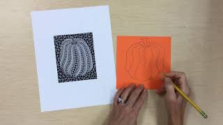 Fourth Grade Yayoi Kusama Inspired Pumpkins Part Two